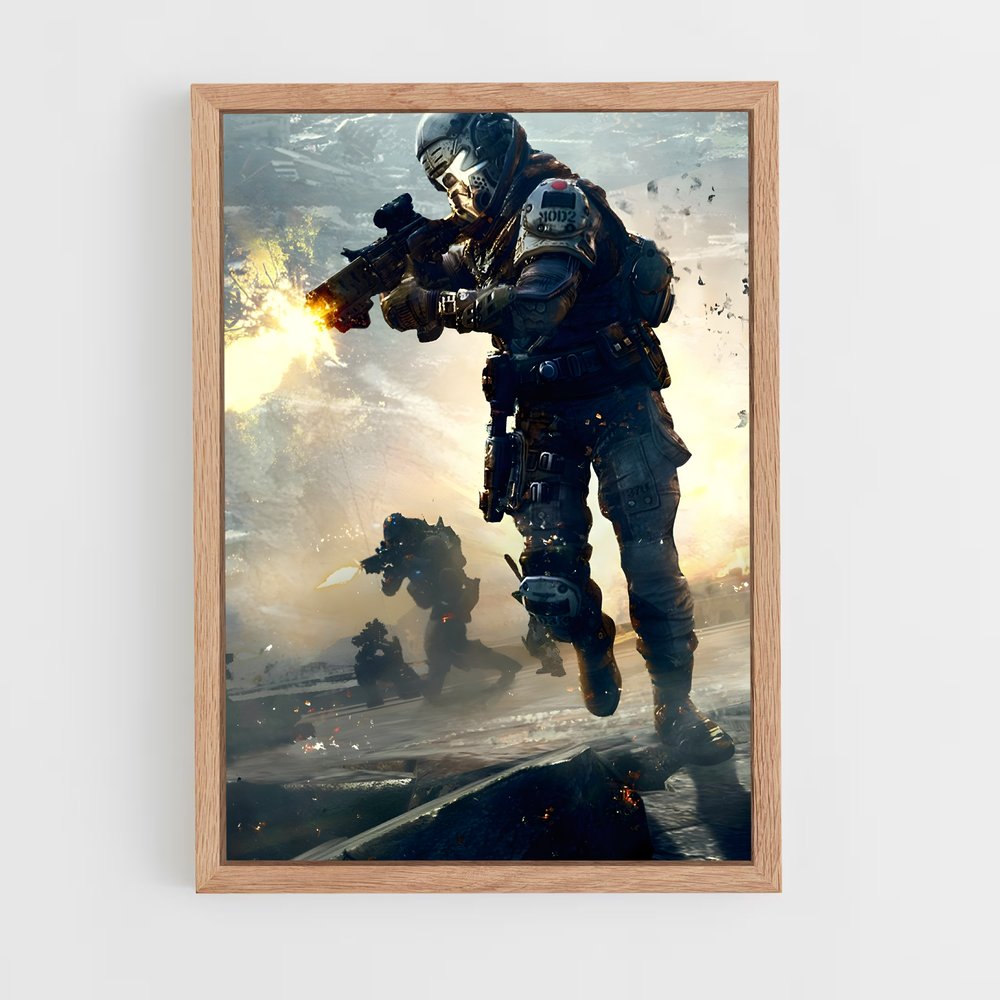 Poster City Runner – affiche Titanfall (vue 4)